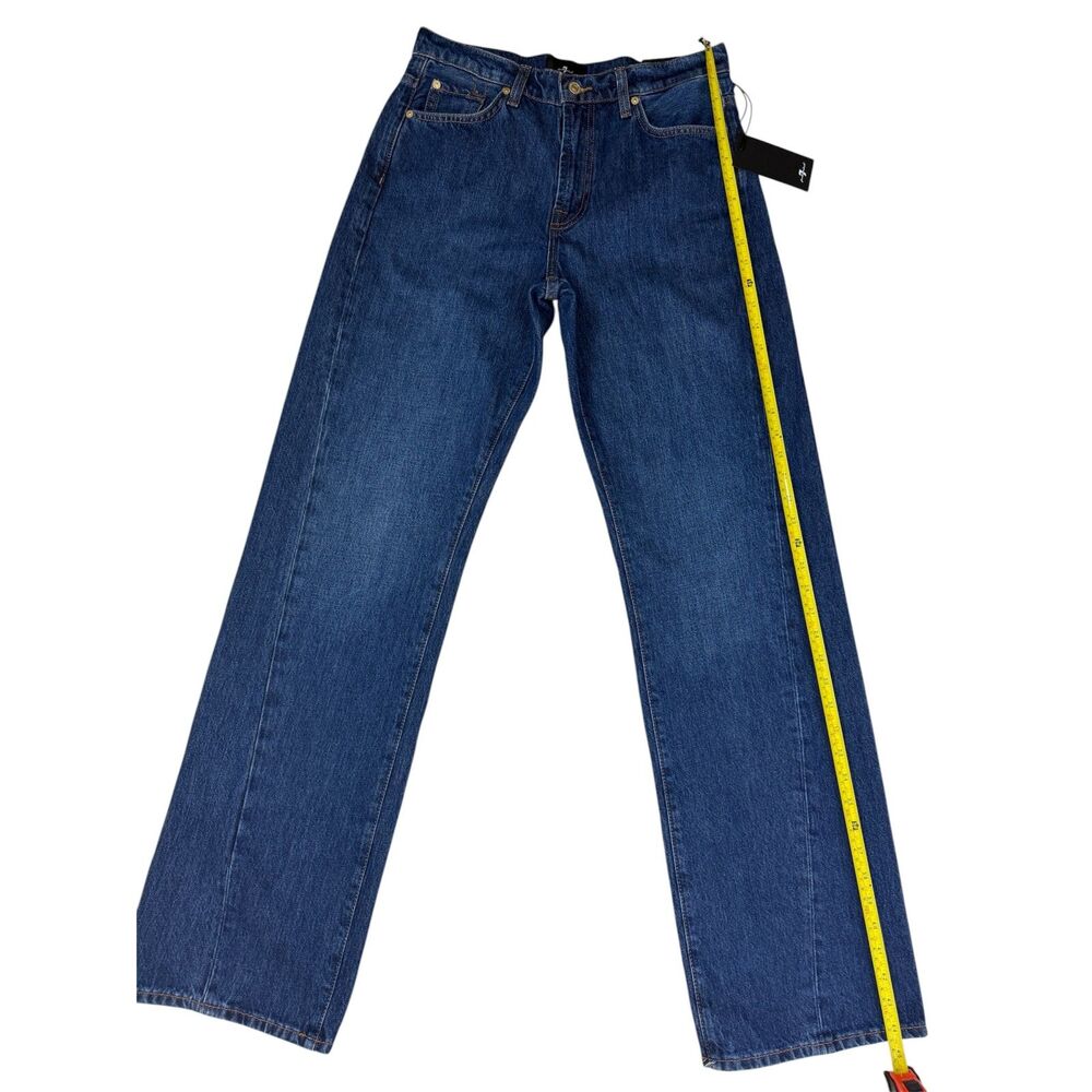 NWT 7 For All Mankind Straight Leg Jeans - Size 29 - Picture 4 of 9